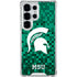 Michigan State University Spartans Digital Pixels Galaxy S25 Ultra Clear Case